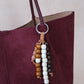 French Ease Tote - Wine Red