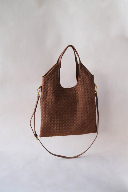 The Artisan Duo Tote - Chestnut