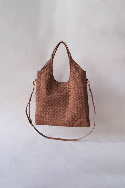 The Artisan Duo Tote - Chestnut