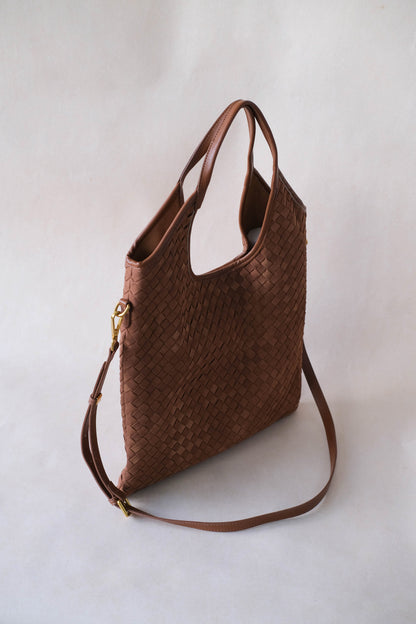 The Artisan Duo Tote - Chestnut