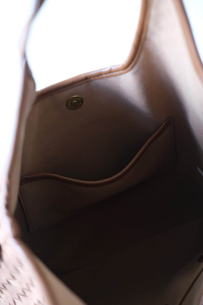 The Artisan Duo Tote - Chestnut