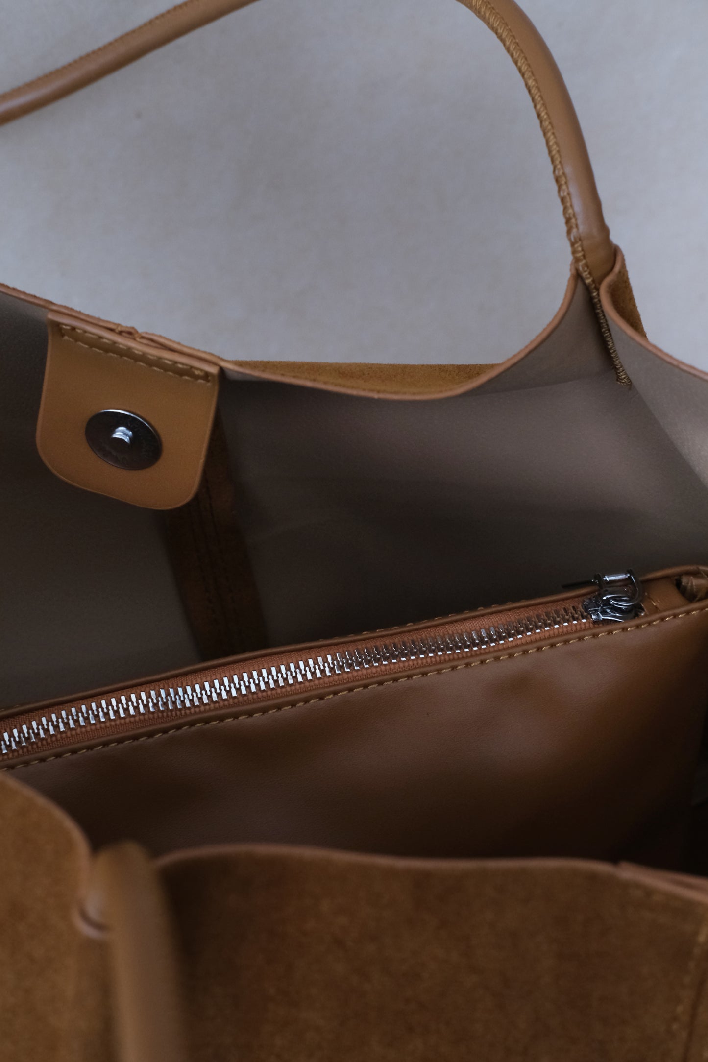 French Ease Tote - Chestnut