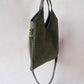 The Artisan Duo Tote - Olive Green