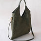The Artisan Duo Tote - Olive Green