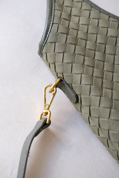 The Artisan Duo Tote - Olive Green