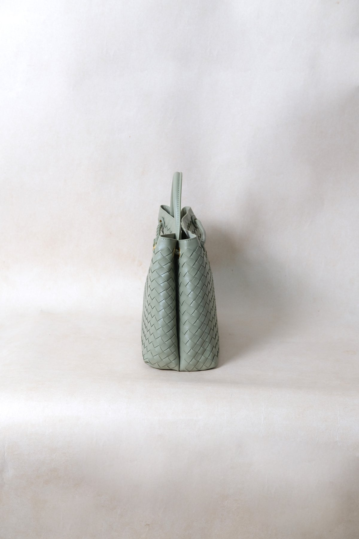 Large Artisan Grace Tote - Mineral Green