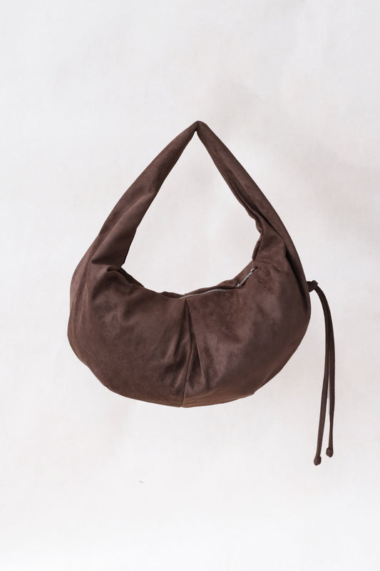 The Signature Crescent Bag - Coffee