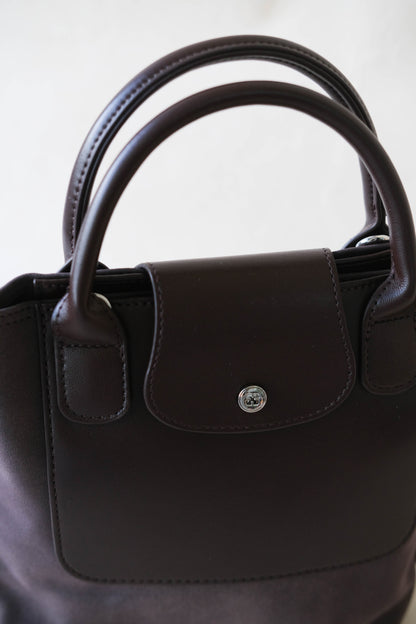 The Chérie Bucket Bag - Dark Chocolate