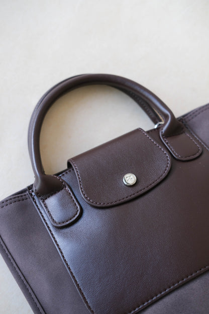 The Chérie Bucket Bag - Dark Chocolate