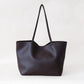 Ara Luxe Shoulder Tote - Coffee