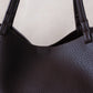 Ara Luxe Shoulder Tote - Coffee