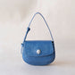 The Yuna Saddle Bag - Deep Ocean Blue