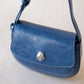 The Yuna Saddle Bag - Deep Ocean Blue