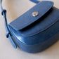 The Yuna Saddle Bag - Deep Ocean Blue