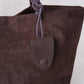 The Signature Soft Shoulder Bag - Coffee