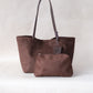 The Signature Soft Shoulder Bag - Coffee