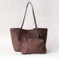The Signature Soft Shoulder Bag - Coffee