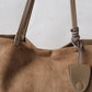The Signature Soft Shoulder Bag - Earthy Brown