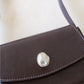 The Yuna Saddle Bag - Dark Coffee