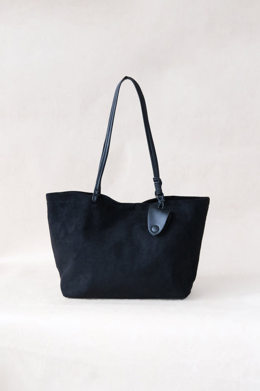 The Signature Soft Shoulder Bag - Classic Black