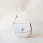 The Yuna Saddle Bag - White