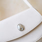 The Yuna Saddle Bag - White