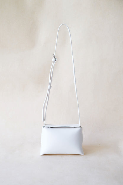 The Hana Box Bag - White