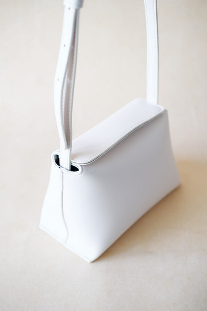 The Hana Box Bag - White