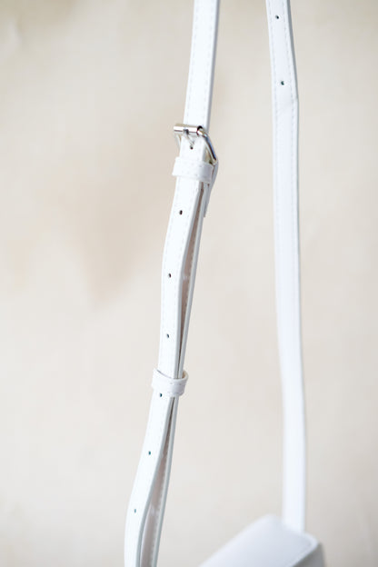 The Hana Box Bag - White