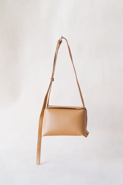 The Hana Box Bag - Almond