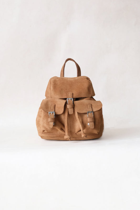 Camille Petite Backpack - Brown