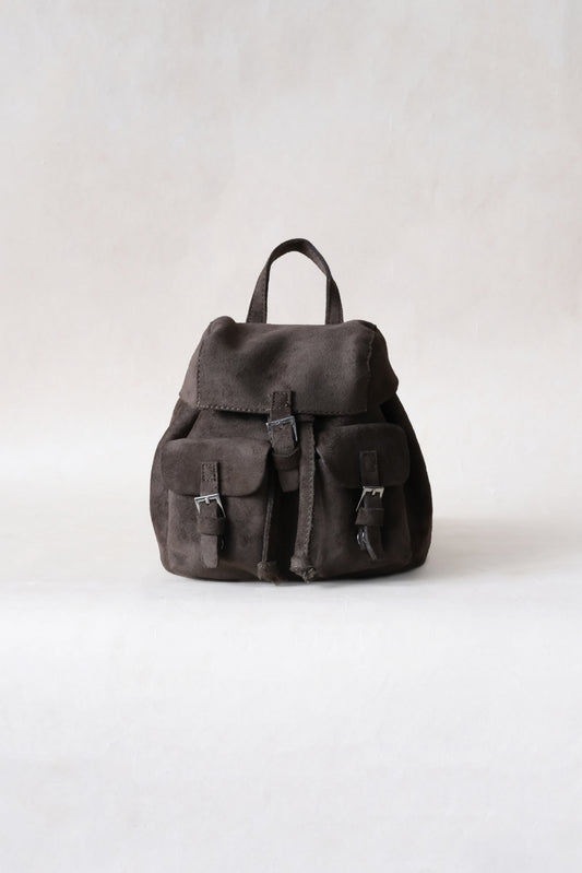 Camille Petite Backpack - Moss Green