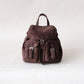 Camille Petite Backpack - Coffee