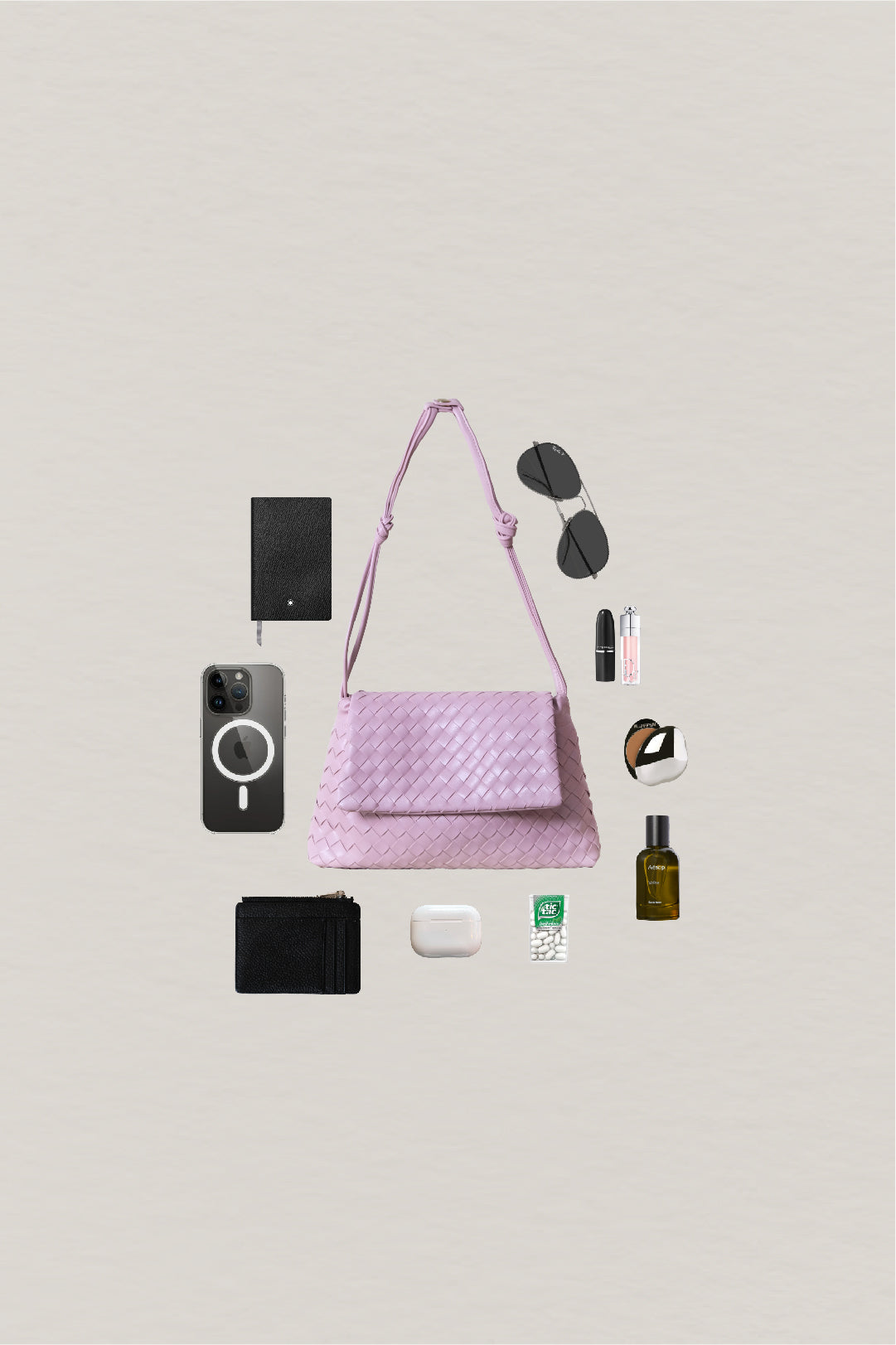 Artisan Classic Messenger Bag - Lotus Pink