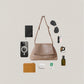 Artisan Classic Messenger Bag - Almond