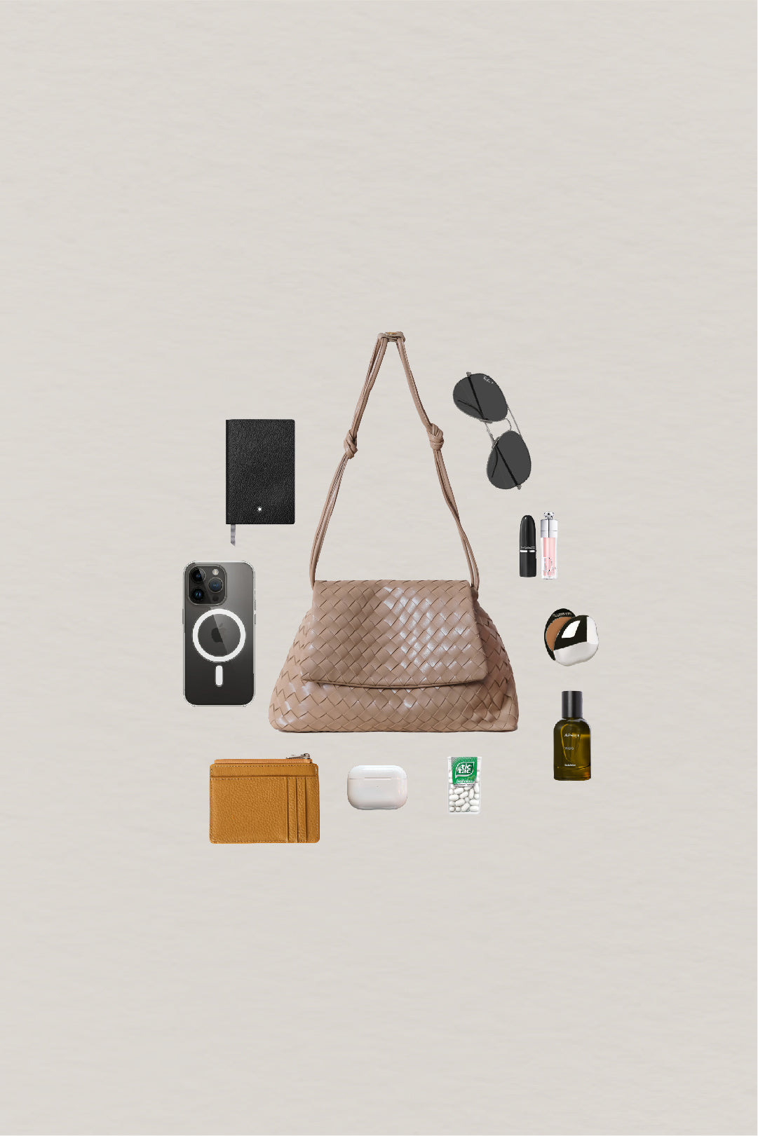 Artisan Classic Messenger Bag - Almond