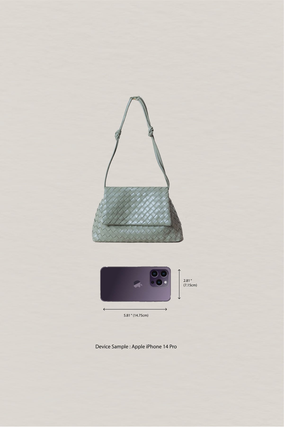 Artisan Classic Messenger Bag - Mineral Green
