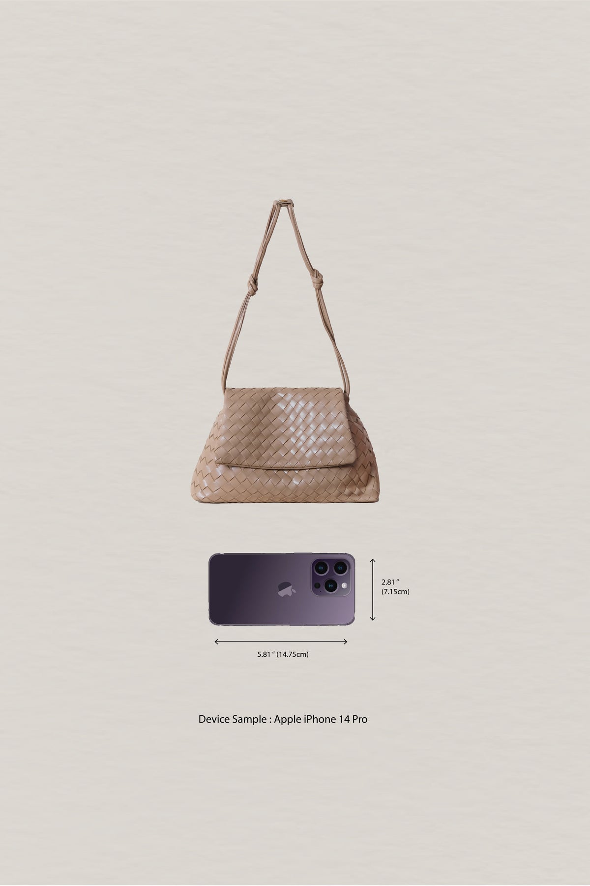 Artisan Classic Messenger Bag - Almond