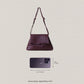 Artisan Classic Messenger Bag - Shinny Wine Red