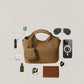 Artisan Claire Basket Bag - Apricot Yellow
