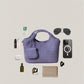 Artisan Sophia Basket Bag - Lavender Purple