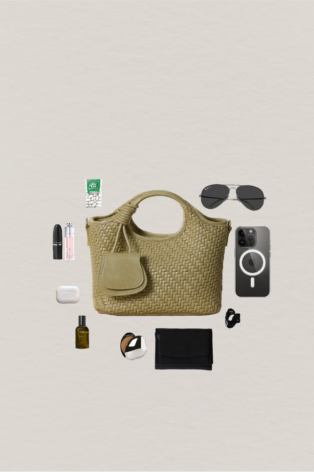 Artisan Sophia Basket Bag - Ginger Yellow
