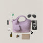 Artisan Sophia Basket Bag - Lotus Pink
