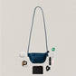 Mini Artisan Satchel - Indigo Blue