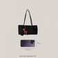 Classic Avenue Tote - Classic Black (With Charm)
