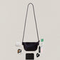 Mini Artisan Satchel - Shinny Black Currant