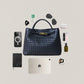 Large Artisan Grace Tote - Gunmetal Grey
