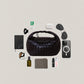 Artisan Aurelia Crescent Bag - Black Currant
