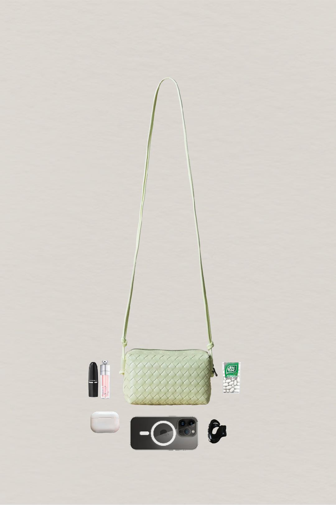 Artisan Elegance Box Bag - Lemon Sorbet