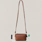 Artisan Elegance Box Bag - Shinny Chestnut